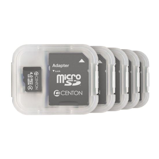 Centon Micro SDHC 4GB 5 Pack MicroSD Class 41