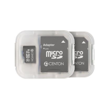 Centon Micro SDHC 8GB 2 Pack MicroSDHC Class 41