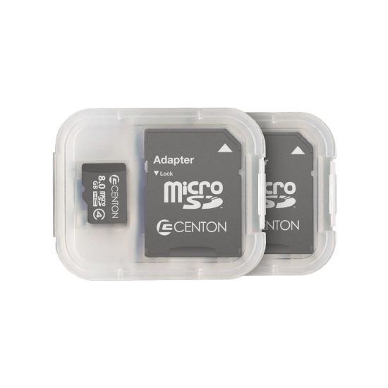 Centon Micro SDHC 8GB 2 Pack MicroSDHC Class 41