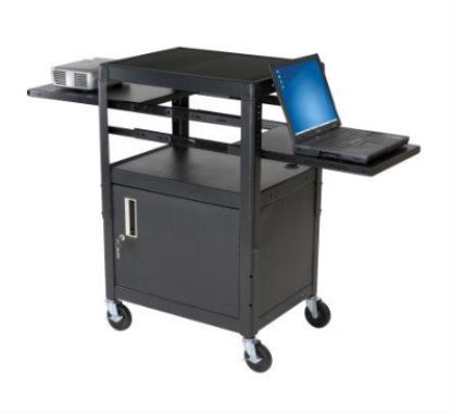 MooreCo 89875 multimedia cart/stand Black1