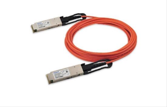 Finisar FCBN410QD3C10 fiber optic cable 393.7" (10 m) QSFP OFNP Black, Gray, Orange1