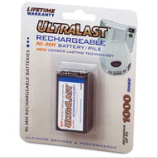 UltraLast UL9V household battery Rechargeable battery Nickel-Metal Hydride (NiMH)1