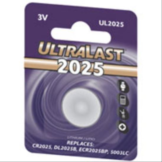 UltraLast UL2025 household battery Single-use battery CR2025 Lithium1
