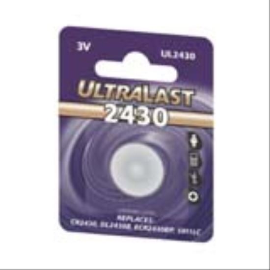 UltraLast UL2430 household battery Single-use battery CR2430 Lithium1