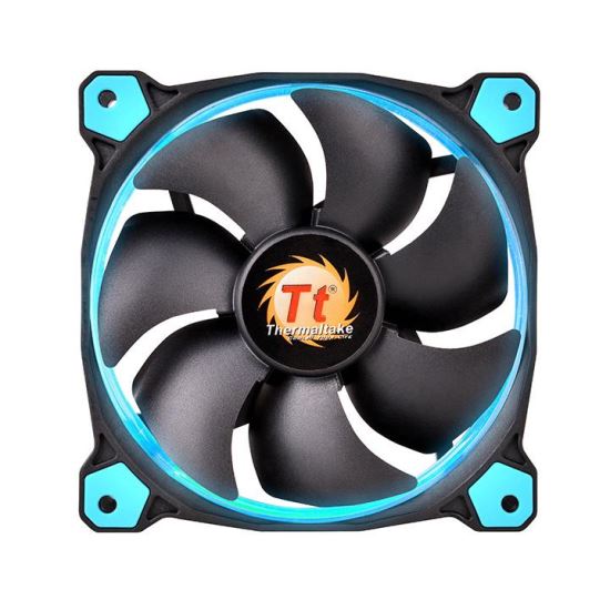 Thermaltake Riing 12 Computer case Fan 4.72" (12 cm) Black, Blue1