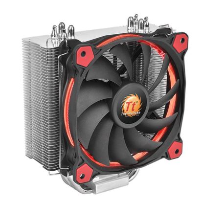 Thermaltake Riing Silent 12 Processor Air cooler 4.72" (12 cm) Black, Red, Silver1
