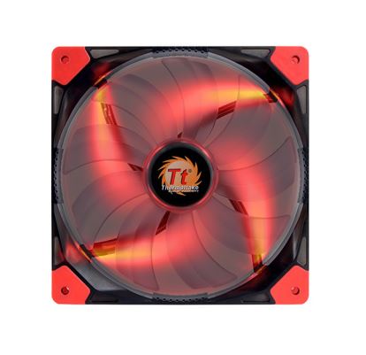 Thermaltake CL-F022-PL14RE-A computer cooling system Computer case Fan 5.51" (14 cm) Black1