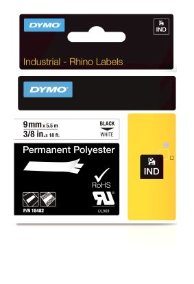 DYMO 18482 label-making tape Black on white1