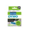 DYMO D1 Standard - Black on Blue - 12mm label-making tape2
