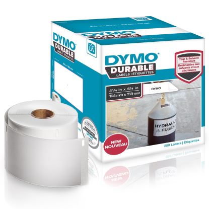 DYMO LW - LW Durable Labels - 104 x 159 mm - 1933086 White Self-adhesive printer label1