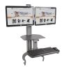 HealthPostures 6310 multimedia cart accessory Silver Steel Holder4