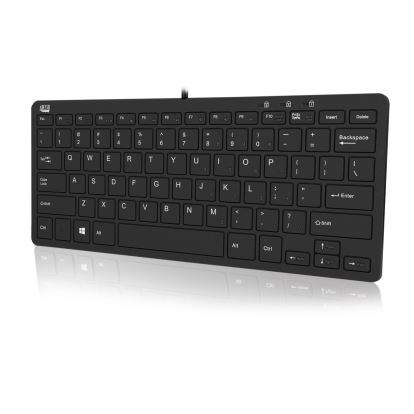 Adesso SlimTouch 510 keyboard USB QWERTY US English Black1
