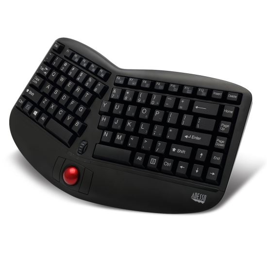 Picture of Adesso Tru-Form Media 3150 keyboard RF Wireless QWERTY English, US English Black