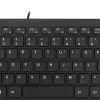 Picture of Adesso SlimTouch 111UB keyboard USB QWERTY US English Black