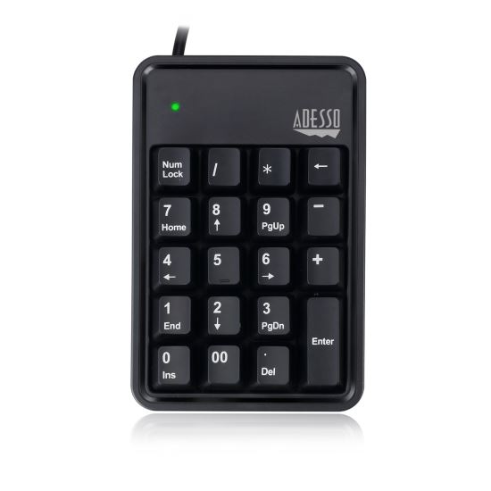 Adesso AKB-600HB numeric keypad Universal USB Black1