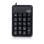 Picture of Adesso AKB-600HB numeric keypad Universal USB Black