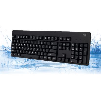 Adesso EasyTouch 630UB keyboard USB QWERTY US English Black1