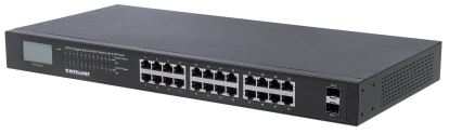 Intellinet 561242 network switch Unmanaged Gigabit Ethernet (10/100/1000) Power over Ethernet (PoE) 1U Black1