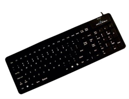 Seal Shield Seal Flex keyboard USB QWERTY Black1