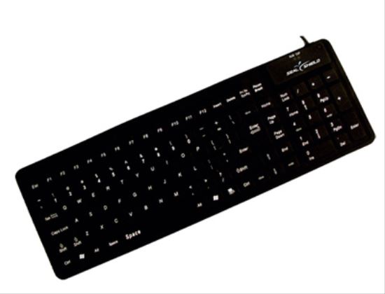 Seal Shield Seal Flex keyboard USB QWERTY Black1