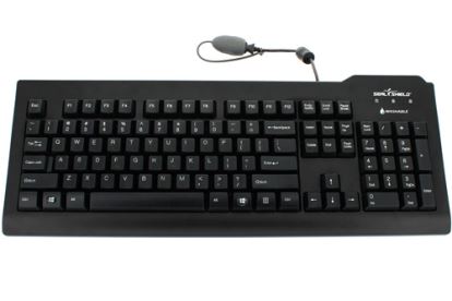 Seal Shield SSKSV208CA keyboard USB QWERTY French Black1