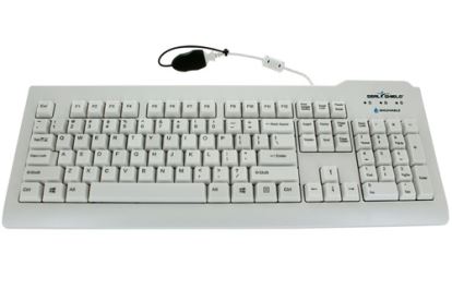 Seal Shield SSWKSV208PL keyboard USB QWERTY Polish White1
