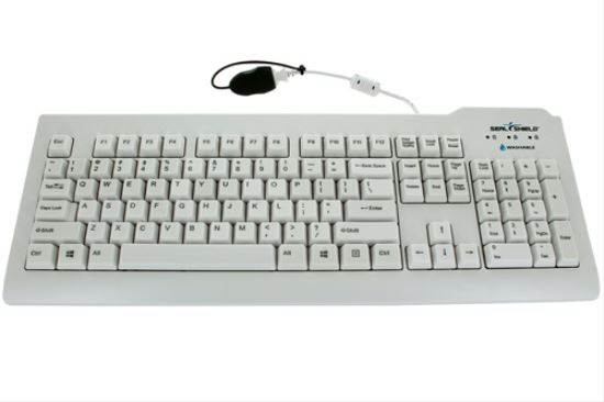 Seal Shield SSWKSV208RU keyboard USB QWERTY Russian White1