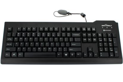 Seal Shield SSKSV208TR keyboard USB QWERTY Turkish Black1