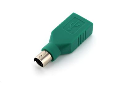 Seal Shield SSPS2A25 cable gender changer USB PS2 Green1
