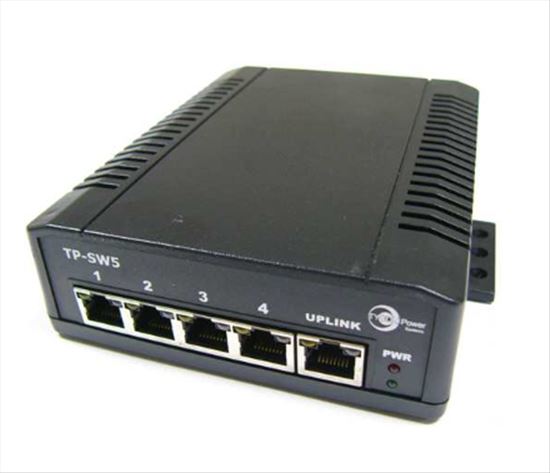 Tycon Systems TP-SW5G-NC network switch Unmanaged L2 Gigabit Ethernet (10/100/1000) Power over Ethernet (PoE) Black1