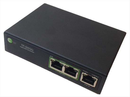 Tycon Systems TP-SW3G network switch Gigabit Ethernet (10/100/1000) Power over Ethernet (PoE) Black1