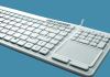 Man & Machine Simply Cool Touch keyboard USB English White4