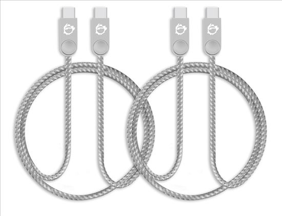 Picture of Siig CB-US0P11-S1 USB cable 19.7" (0.5 m) USB C Zinc