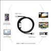 Siig CB-TC0511-S1 video cable adapter 196.9" (5 m) HDMI USB Type-C Black3