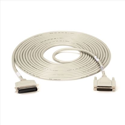 Black Box BC00205 serial cable White 299.2" (7.6 m) Centronics DB251