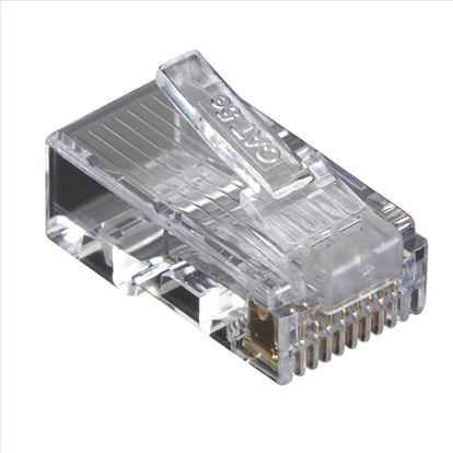 Black Box 100x Value Line Cat5e wire connector Transparent1