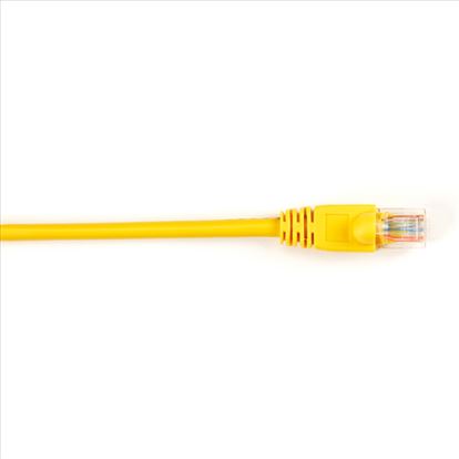 Black Box CAT5e Patch 7.5m networking cable Yellow 295.3" (7.5 m)1