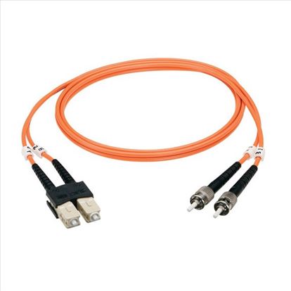 Black Box 1m ST–ST fiber optic cable 39.4" (1 m) OFNP Orange1