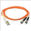 Black Box ST–LC, 2m fiber optic cable 78.7" (2 m) Orange1