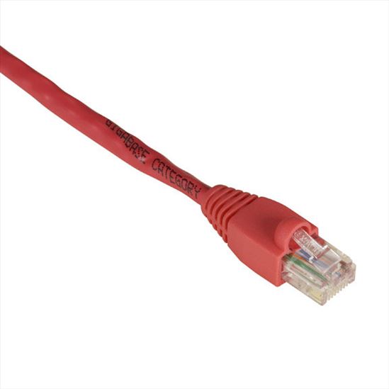 Black Box GigaBase 350 Cat.5e UTP RJ-45 0.3m networking cable Red 11.8" (0.3 m) Cat5e U/UTP (UTP)1