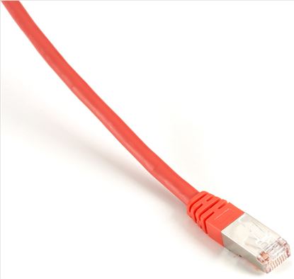 Black Box 3m Cat6 FTP networking cable Red 118.1" (3 m) F/UTP (FTP)1