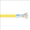 Black Box EVNSL0504A-1000 networking cable Yellow 12000" (304.8 m) Cat5e U/FTP (STP)1