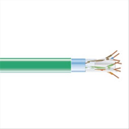 Black Box EVNSL0617A-1000 networking cable Green 12000" (304.8 m) Cat6 F/UTP (FTP)1