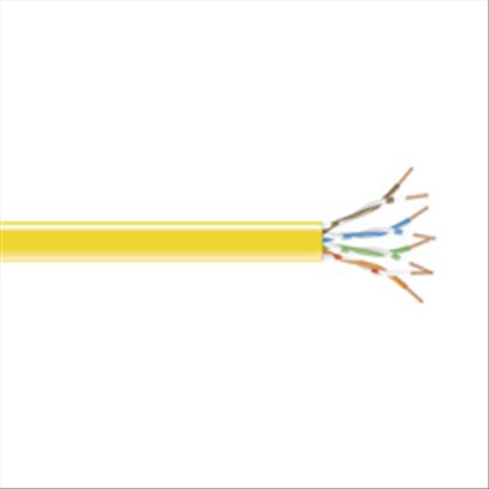 Black Box EVNSL084A-1000 networking cable Yellow 12000" (304.8 m) Cat5e U/UTP (UTP)1