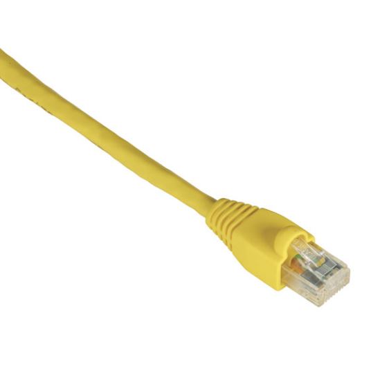 Black Box GigaTrue CAT6 UTP 15.2 m networking cable Yellow 598.4" (15.2 m) U/UTP (UTP)1