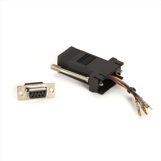 Black Box FA4509F-BK cable gender changer RJ-45 DB91