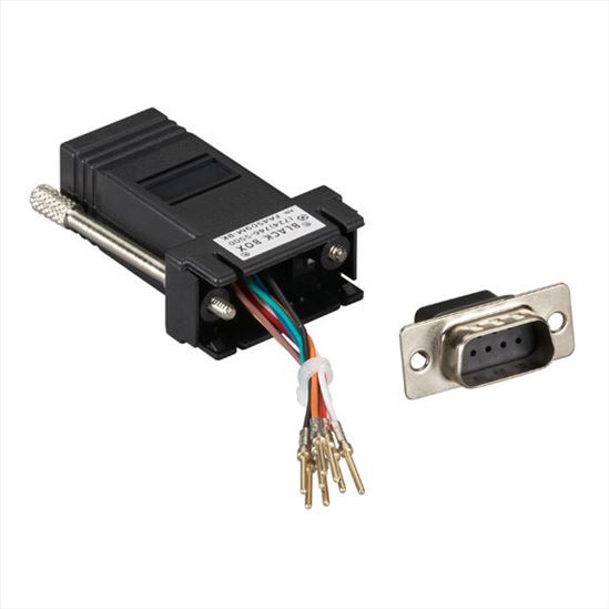 Black Box FA4509M-BK cable gender changer RJ-45 DB91