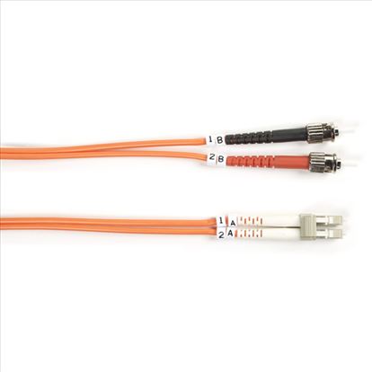 Black Box Value Line ST–LC 1m fiber optic cable 39.4" (1 m) Orange1