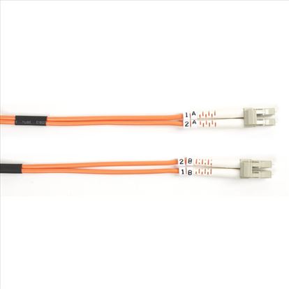 Black Box Value Line LC–LC 2m fiber optic cable 78.7" (2 m) OFC Orange1