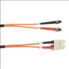 Black Box Value Line ST–SC 3m fiber optic cable 118.1" (3 m) OFC Orange1